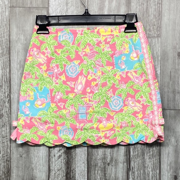 ⭐️Lilly Pulitzer Girl’s "Lilly's B & B" Monkey Skort [2223] - Picture 3 of 9